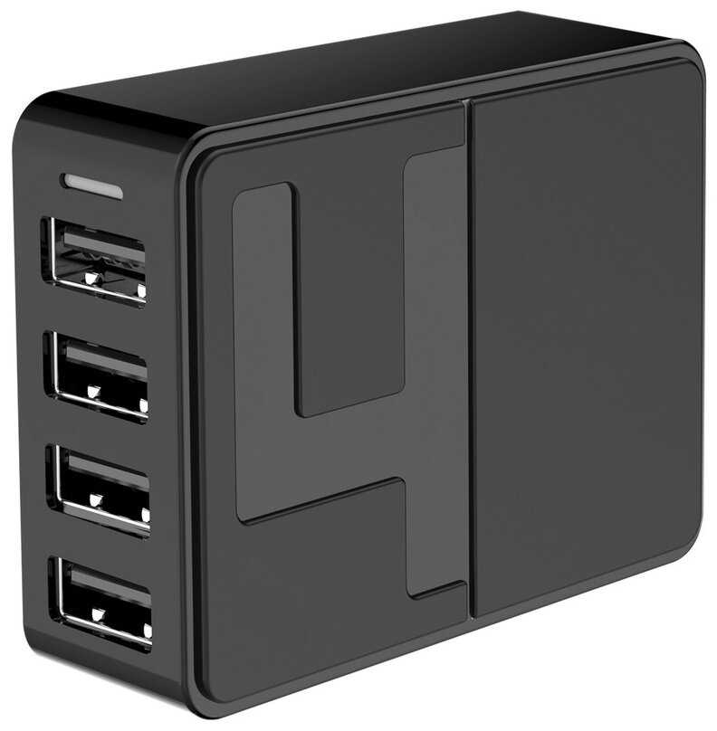 СЗУ Smartbuy 4USB A универсальное Black СЗУ Smartbuy 4USB A универсальное Black