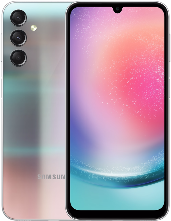 Смартфон Samsung Galaxy A24 8/128Gb Серебристый (SM-A245)