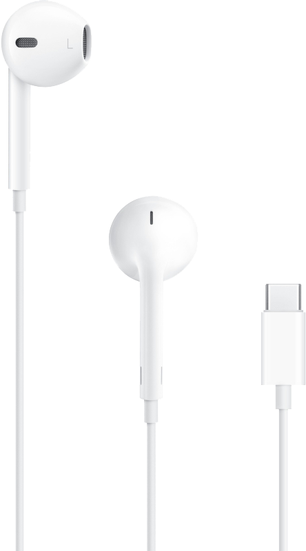 Наушники Apple EarPods с разъемом USB-C Белые Наушники Apple EarPods с разъемом USB-C Белые