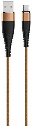 Дата-кабель OLMIO Solid Type-C 1м Gold