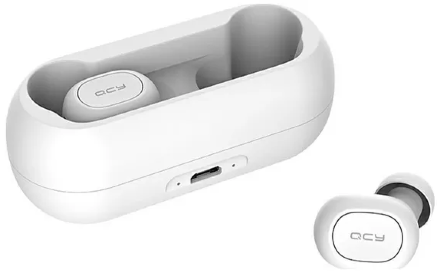 Беспроводные наушники QCY T1C Белые