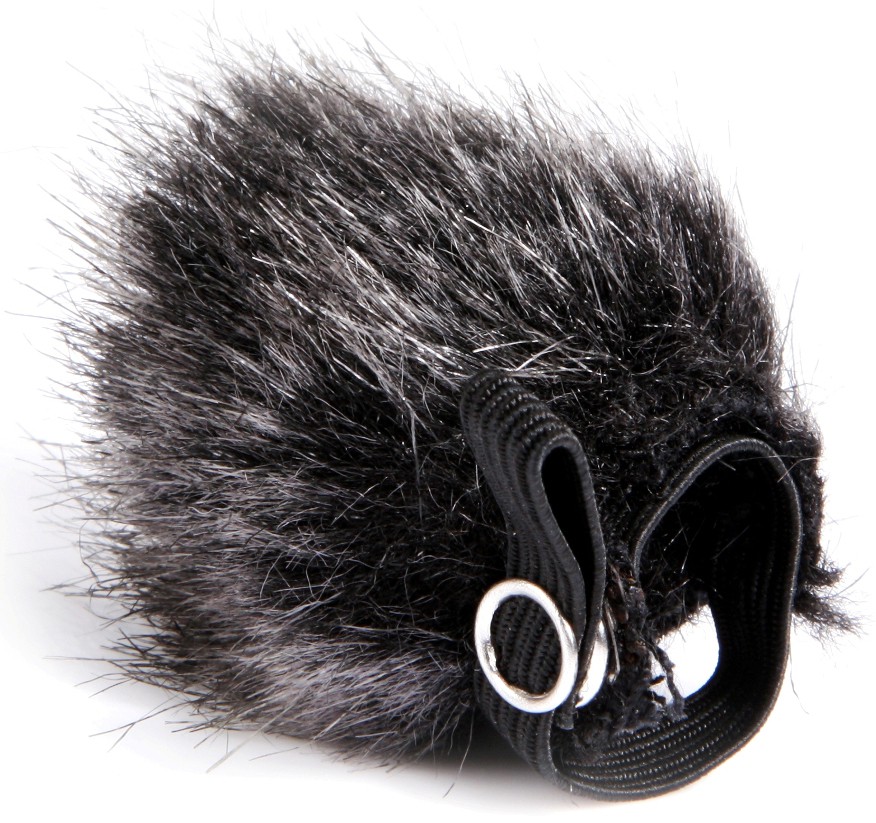 Ветрозащита Boya BY-B05 для петличных микрофонов меховая Black Ветрозащита Boya BY-B05 для петличных микрофонов меховая Black