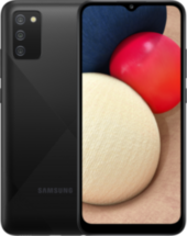 Смартфон Samsung Galaxy A02s 3/32Gb Black