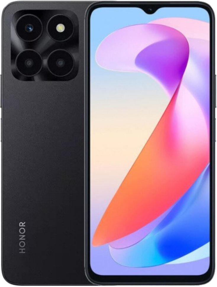 Смартфон HONOR X6a 4/128Gb Черный Смартфон HONOR X6a 4/128Gb Черный