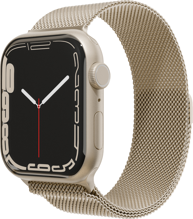 Ремешок для умных часов VLP Milanese Apple Watch 42|44|45 Золотой Ремешок для умных часов VLP Milanese Apple Watch 42|44|45 Золотой